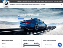 Tablet Screenshot of bramanmotorsbmw.com